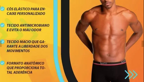 Promocional KIT 20 Cuecas Boxer LUPO Boxer Algodão