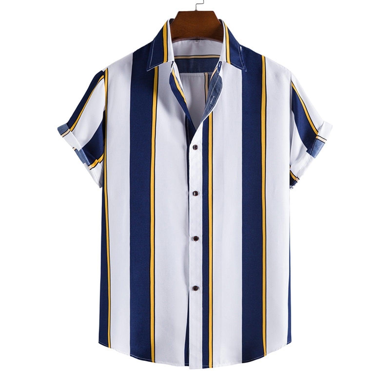 Camisa Manga Curta Navy Listrada